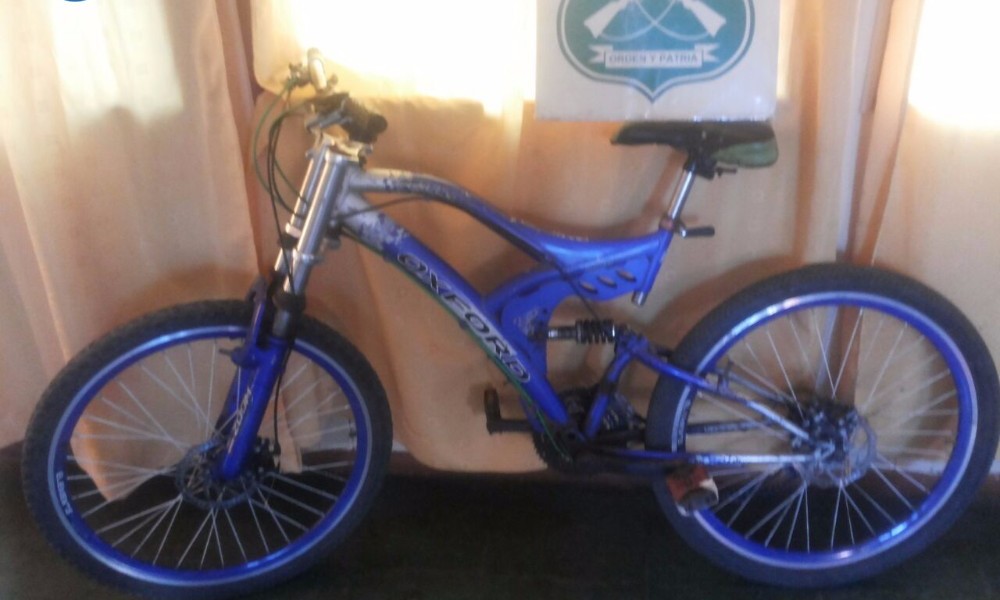 Carabineros SIP de Paillaco recuperaron bicicleta robada cuando era transportada a Santiago