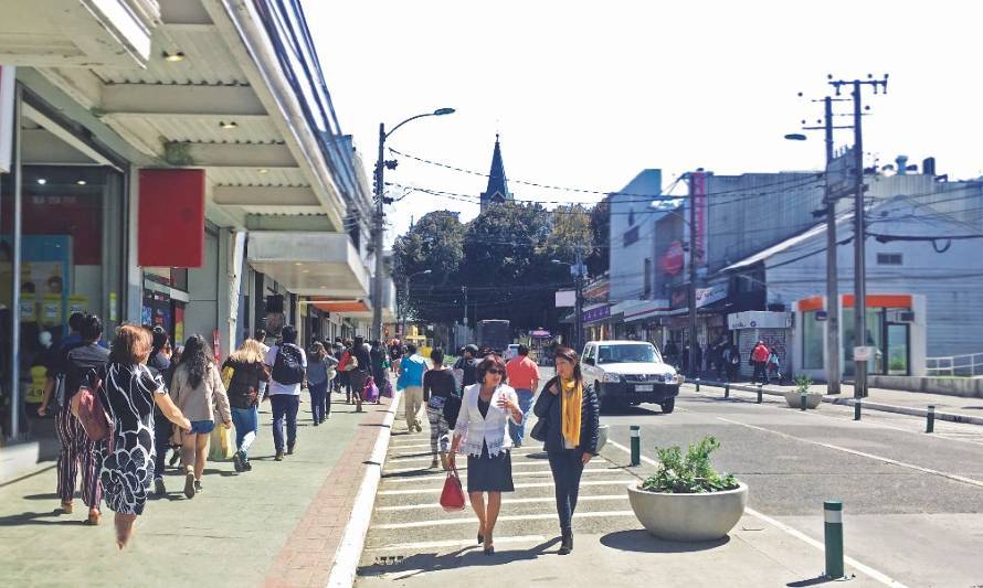 Zonas calmas para peatones volverán a instalarse en calles céntricas de Valdivia