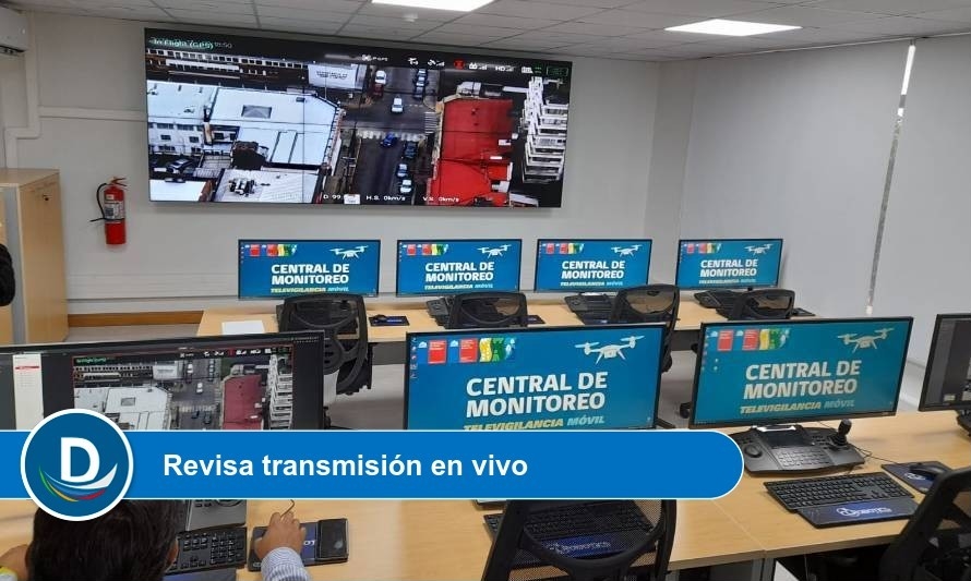 Inauguran Central de Monitoreo de Televigilancia Móvil en Valdivia