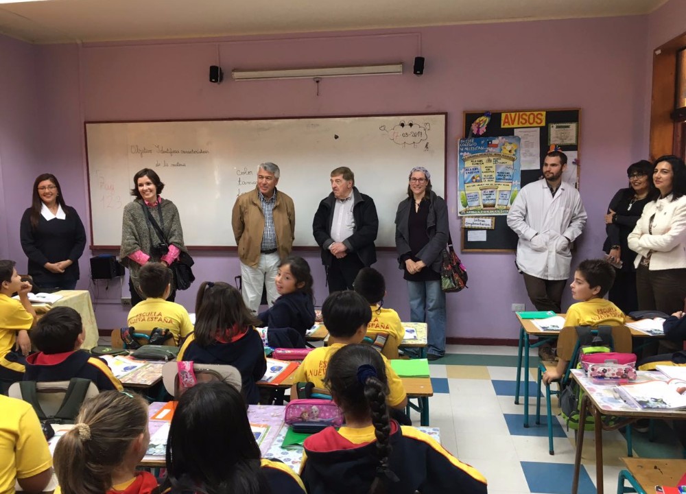 Impulsor de nuevo modelo educativo Joseph Renzulli visitó escuela Nueva España