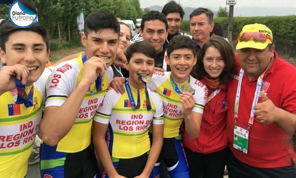 ¡Felicitaciones! Medalla de Bronce obtuvo el ciclismo de la Región de los Ríos