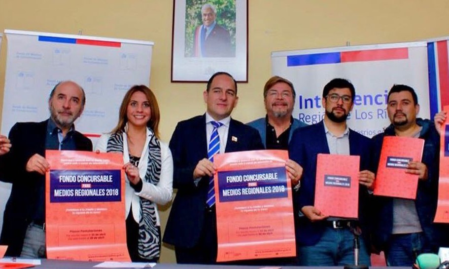 Gobierno lanzó Fondo de Medios 2018 en la región de Los Ríos