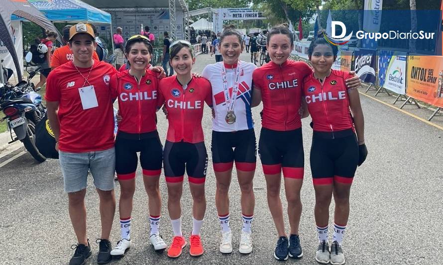 Ciclista laguina retornó a Chile tras participar en Panamericanos
