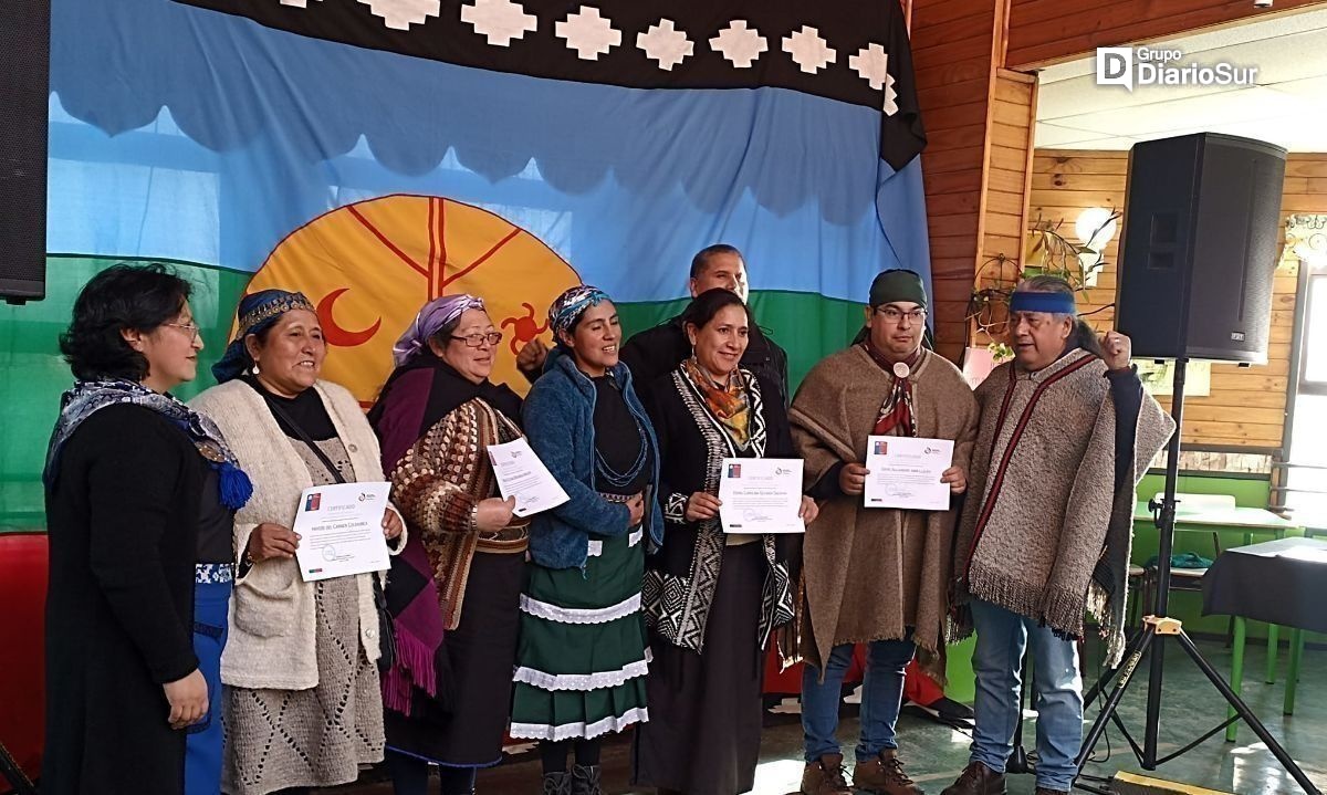 70 educadores participaron en internado de inmersión lingüística mapuche en Río Bueno