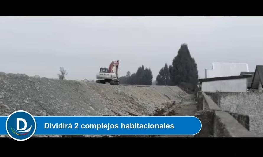Mesa técnica buscará alternativas al polémico muro que divide Río Bueno