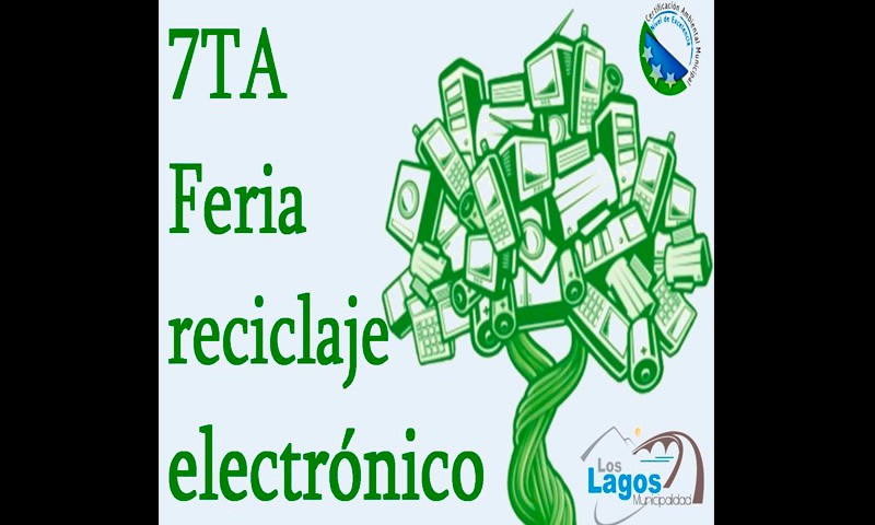 Programan nueva fecha para reciclaje electrónico en Los Lagos